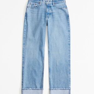 Abercrombie Low Rise Baggy Jean